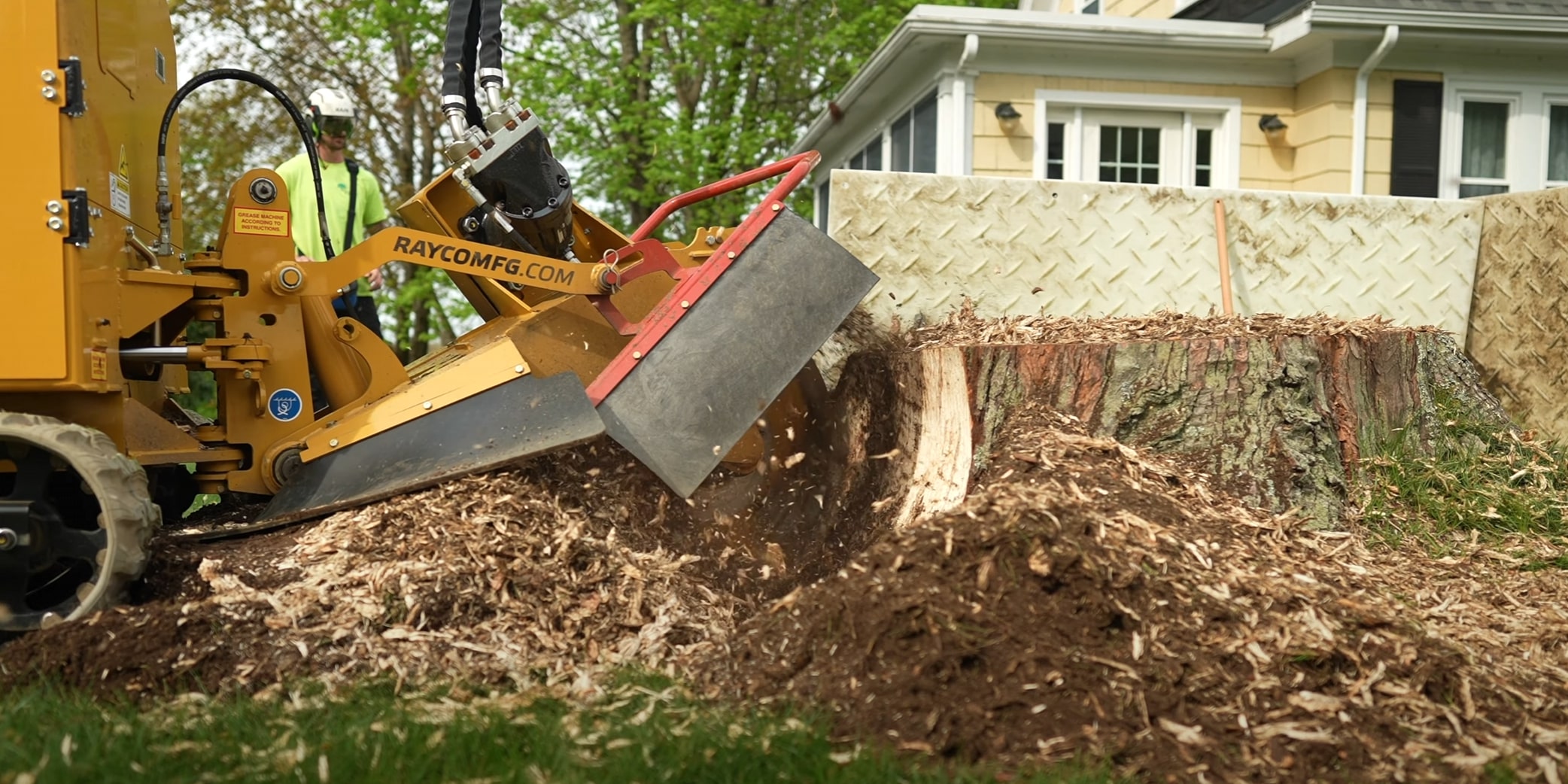 Professional stump grinding and removal in Monroeville PA